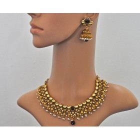 Floral Kundan Set
